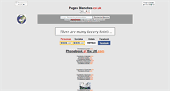 Desktop Screenshot of pagesblanches.co.uk