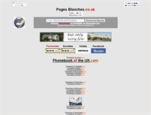 Tablet Screenshot of pagesblanches.co.uk